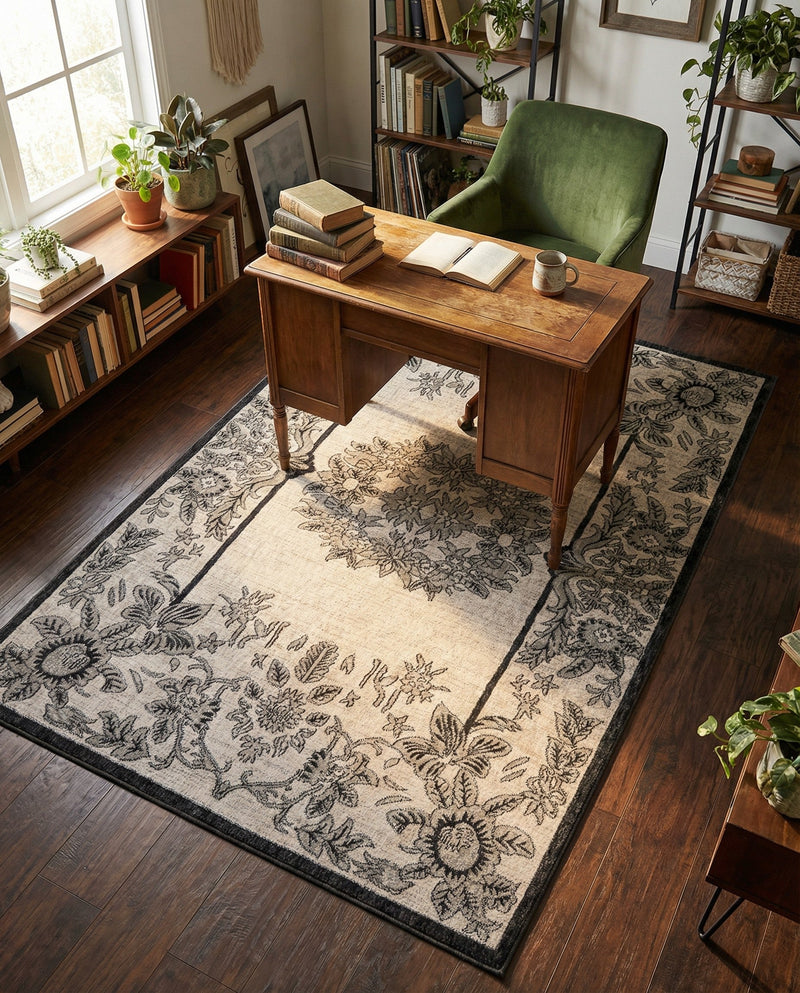 Heritage Harbor Collection Area Rug -  Seabreeze Rectangle Ivory  lifestyle 22