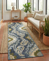 Urban Terrace Collection Area Rug -  Vista Runner Blue  lifestyle 26