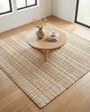 Sequoia Handwoven Jute Collection Area Rug - Charleston Square Ivory  lifestyle 25