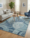 Urban Terrace Collection Area Rug -  Parkside Rectangle Light Blue  lifestyle 5