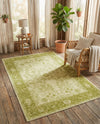 Horizon Collection Area Rug -  Apex (Light Green) Rectangle Light Green  lifestyle 28