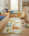 Wonder Tykes Collection Area Rug -  Pastiche Runner Ivory  lifestyle 27