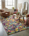 Marrakesh Elegance Collection Area Rug -  Toubkal Rectangle Multi  lifestyle 4