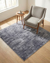 Sahara Essence Collection Area Rug - Oasis (Gray) Square Gray  lifestyle 51