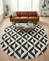 Urban Oasis Rugs Collection Area Rug -  Highrise (Charcoal Gray) Oval Charcoal Gray  lifestyle 79