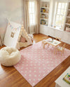 Wonder Tykes Collection Area Rug -  Mosaic Rectangle Pink  lifestyle 20