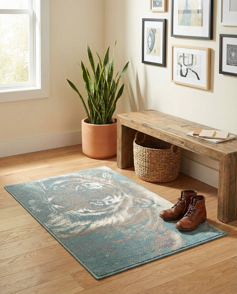 Savannah Sojourn Collection Area Rug -  Okavango Rectangle Multi  lifestyle 4