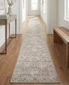 Seville Stripes Collection Area Rug -  Granada (Gray) Runner Gray  lifestyle 69