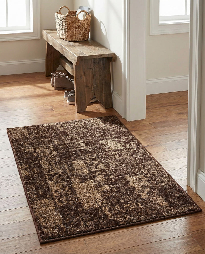 Autumn Meadow Collection Area Rug -  Harvesthill Rectangle Brown  lifestyle 11