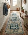 Sierra Collection Area Rug -  Sonoma Runner Green  lifestyle 70