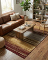 Bistro Lounge Collection Area Rug -  Cortado Rectangle Beige  lifestyle 10