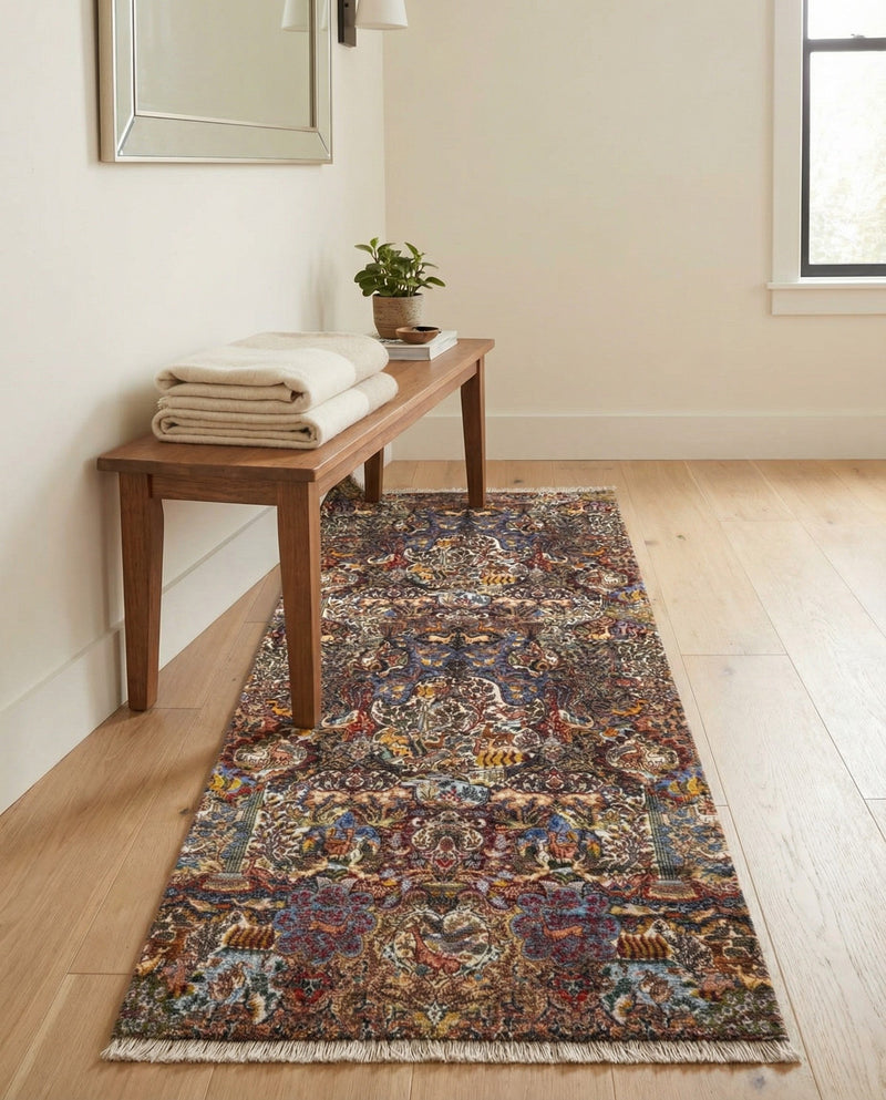 Bazaar Chic Collection Area Rug -  Safi Runner Multi  lifestyle 31