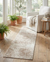 Riviera Elegance Collection Area Rug -  Monaco (Beige) Runner Beige  lifestyle 25