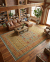 Ottoman Elegance Collection Area Rug -  Cappadocia Rectangle Light Blue  lifestyle 55