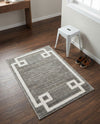 Metro Heights Collection Area Rug -  Bronx Rectangle Gray  lifestyle 51