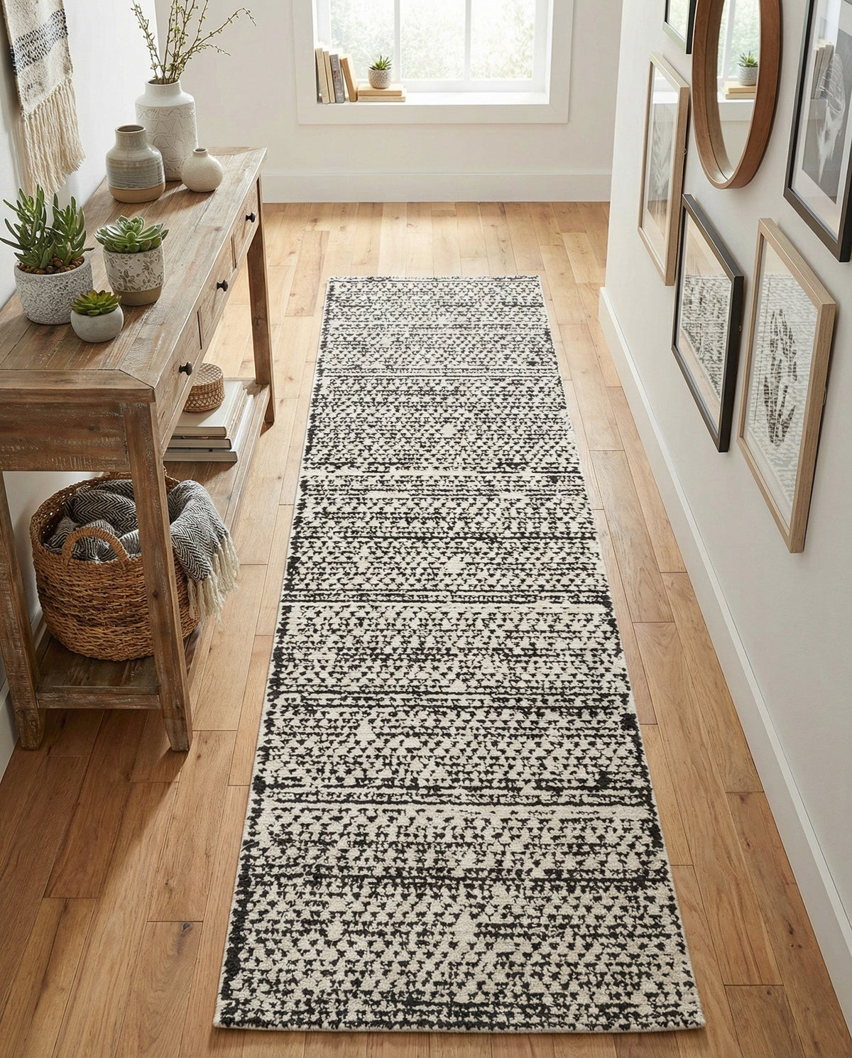 Tangier Treasures Collection Area Rug -  Marrakech Runner Ivory  lifestyle 162