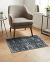 Sahara Essence Collection Area Rug - Oasis (Black) Rectangle Black  lifestyle 4