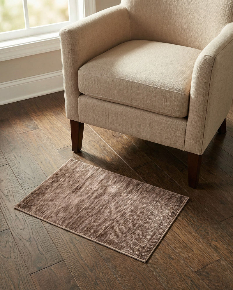 Bloomsbury Elegance Collection Area Rug -  Kensington (Brown) Rectangle Brown  lifestyle 4