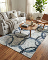 Santa Fe Trails Collection Area Rug -  Taos Rectangle Ivory  lifestyle 14