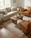 Studio Haven Collection Area Rug -  Conservatory (Beige) Rectangle Beige  lifestyle 6