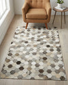 Savannah Hideaway Collection Area Rug - Savannah Rectangle Ivory Gray  lifestyle 8