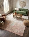 Parisian Elegance Collection Area Rug - Versailles (Rose Pink) Rectangle Rose Pink  lifestyle 22