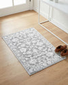 Charleston Elegance Collection Area Rug -  Seaport (Gray) Rectangle Gray  lifestyle 16