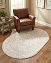 Andes Summit Collection Area Rug -  Lanín Oval Beige  lifestyle 74