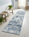 Luminara Sands Collection Area Rug - Elysium (Vintage Blue) Runner Vintage Blue  lifestyle 41