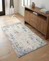 Aegean Elegance Collection Area Rug -  Milos Rectangle Gray Blue  lifestyle 20