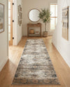 Coastal Manor Collection Area Rug -  Oceanfront Runner Blue Beige  lifestyle 37