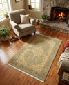 Chelsea Elegance Collection Area Rug -  Twickenham Rectangle Light Green  lifestyle 22
