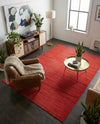 Soho Elegance Collection Area Rug - Chelsea (Burgundy) Rectangle Burgundy  lifestyle 10