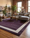 Studio Haven Collection Area Rug -  Alcove (Violet) Rectangle Violet  lifestyle 8