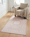 Tribal Terrace Treasures Collection Area Rug -  Incan Isle (Pink) Rectangle Pink  lifestyle 24