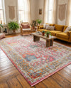 Arcadia Rugs Collection Area Rug -  Olympus Rectangle Pink  lifestyle 53