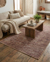 Sahara Essence Collection Area Rug - Oasis (Brown) Rectangle Brown  lifestyle 4