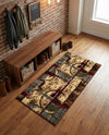 Bistro Lounge Collection Area Rug -  FlatWhite Runner Multi  lifestyle 40