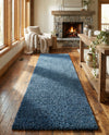 Alpine Plush Collection Area Rug -  Cortina (Marine Blue) Runner Marine Blue  lifestyle 71