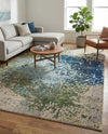 Marrakesh Elegance Collection Area Rug -  Boujad Rectangle Blue  lifestyle 4