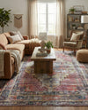 Zahara Oasis Collection Area Rug -  Rabat Rectangle Yellow Pink  lifestyle 18