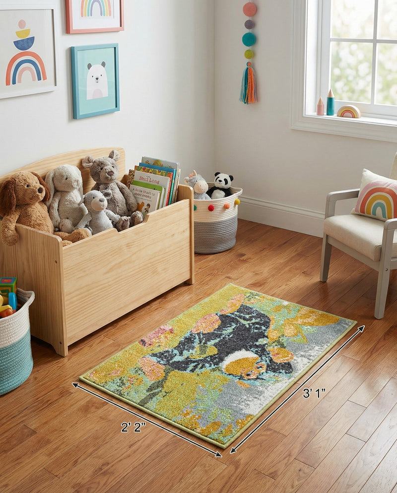 Wonder Tykes Collection Area Rug -  Dynamo Rectangle Multi  lifestyle 4