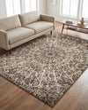Riviera Elegance Collection Area Rug -  Eze Rectangle Brown  lifestyle 15