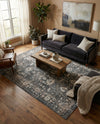 Cascade Range Collection Area Rug -  Shasta (Gray) Rectangle Gray  lifestyle 14