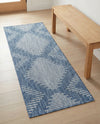 Urban Terrace Collection Area Rug -  Chelsea (Blue) Runner Blue  lifestyle 21