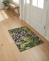 Seaside Blooms Collection Area Rug -  Lotus Rectangle Green  lifestyle 29