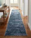 Sahara Essence Collection Area Rug - Oasis (Blue) Runner Blue  lifestyle 72