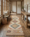 Desert Weave Jute Collection Area Rug - Sahara Runner Multi  lifestyle 50