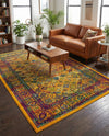 Caribbean Cove Collection Area Rug -  Mustique Rectangle Multi  lifestyle 45