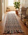 Savannah Jute Collection Area Rug - Malibu Runner Multi  lifestyle 37